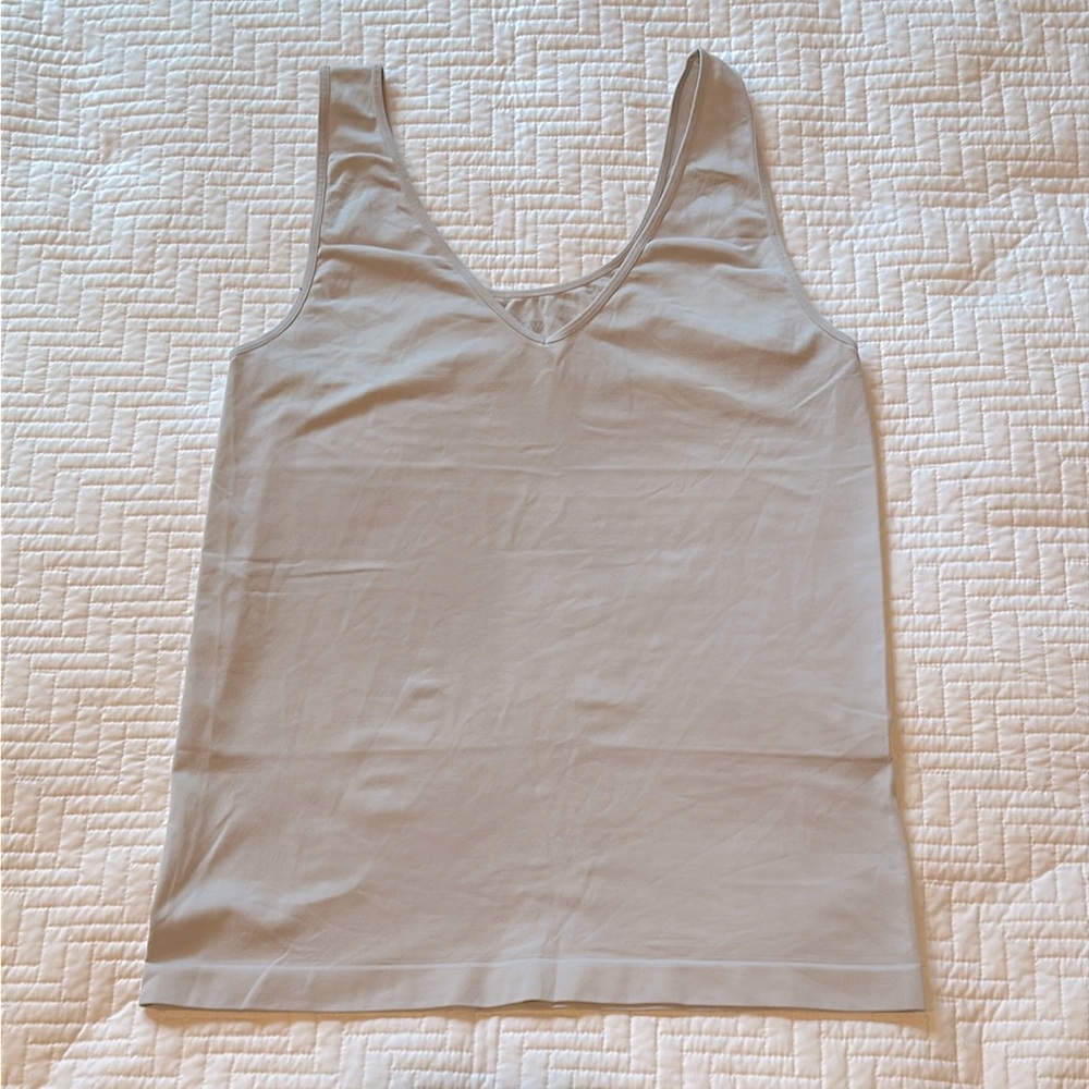 J Crew Stretchy V Neck Tank Top Size XL